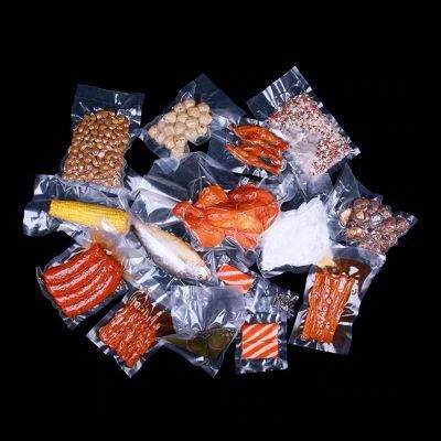 OEM Plastic Transparent Food Cereal Vacuum Packaging Oragan Bag