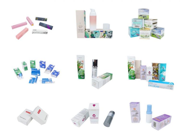 Custom Cosmetic Packing Box Skincare Face Cream Packaging Paper Box for Make up Products