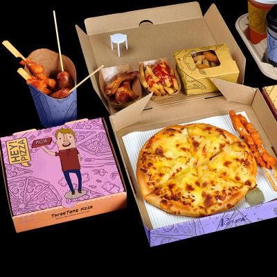 Wholesale Carton Pizza Packing Box with Custom Logo Printed The Best Pizza Boxes