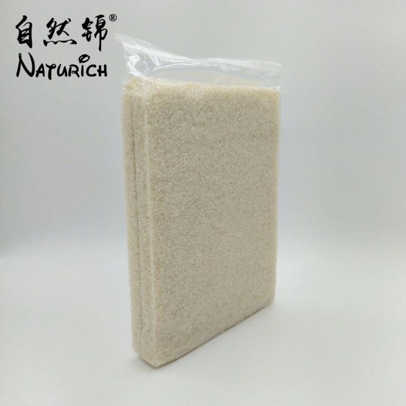 5kg Rice Packaging Bag Four Side Seal Plastic/Paper Handle Bag