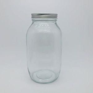 1 Gallon Glass Mason Jar Cold Brew Coffee Maker / Dispenser with Filter and Spigot - Brewed Iced Coffee / Tea Maker