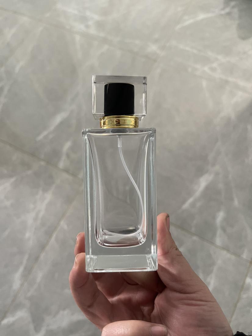 50ml Perfume Bottle Crimp Neck Glass Spray Bottle