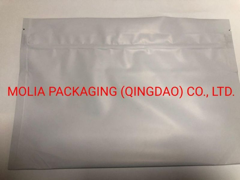 Child Proof Mylar Weed Bag, Plastic Barrier Bag, Food Grade Child Resistant Exit Bag Packed 50 PCS