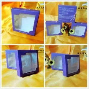 Paper Box for Soap Package with PVC Window