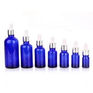 5ml10ml15ml20ml30ml50ml100ml Blue Essential Oil Bottle Bottles with Dropper Lids