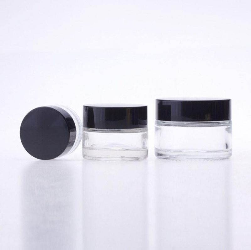 20g 30g 50g 100g Brown Glass Cream Jar Bottle Cream Bottle Cosmetic Packaging Jar Cream Glass Container Jar