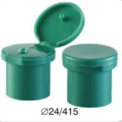 Plastic PP Disc Fliptop Normal spinning Screw Aluminum Cap Lid