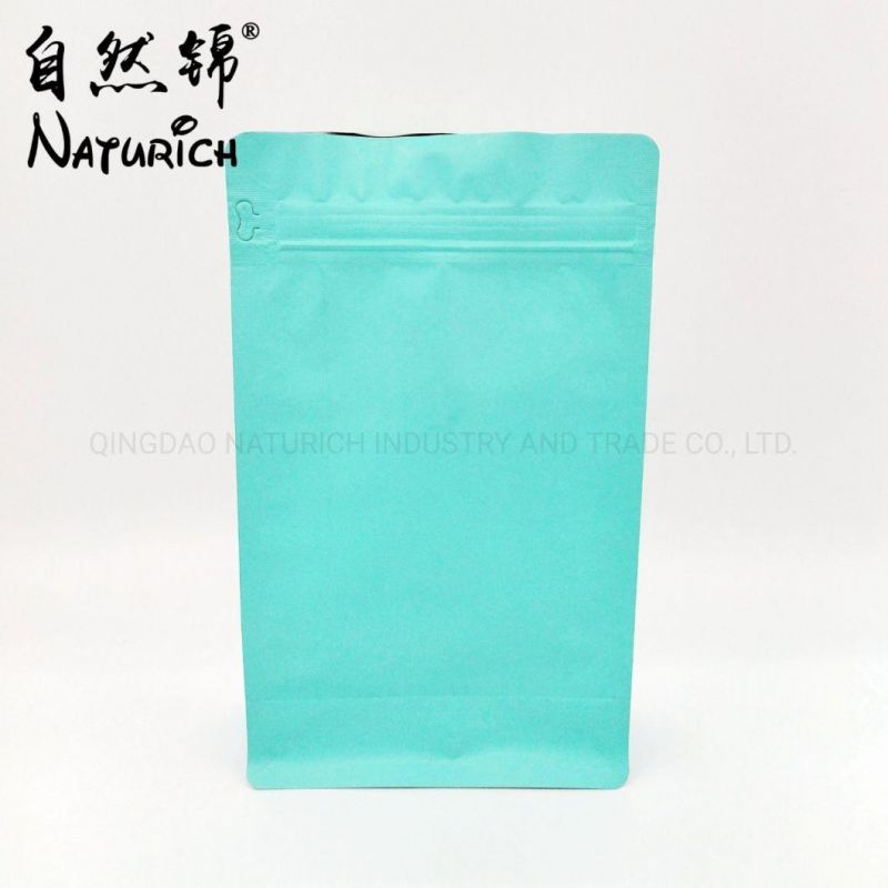 Heavy Duty Quad-Seal Food Packaging Bag with Zipper