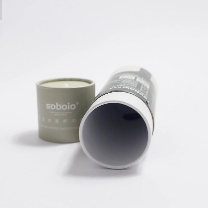 Custom Dry Resistance Seal Packaging Box Green Original Paper Tube