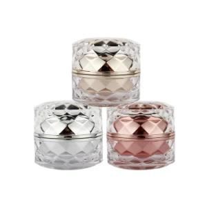 Skin Care Cream Jar Luxury Cosmetic Cream Jar 5g Acrylic Diamond Cream Jar