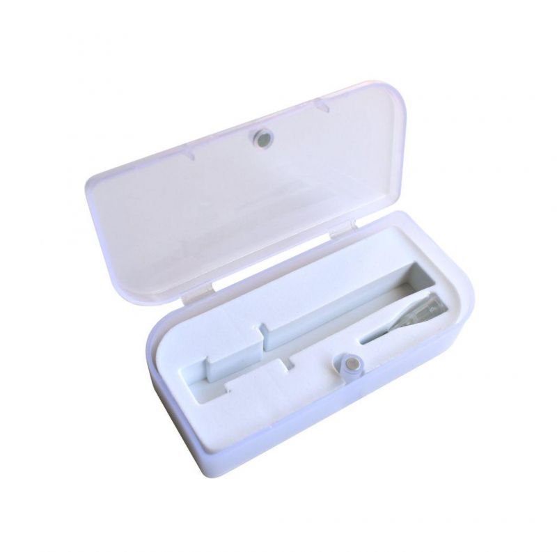 Custom Logo Magnet Glass Syringe Packaging Plastic Box