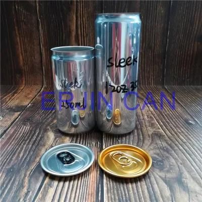 Aluminum Can Sleek Slick Fit 200ml 6.7oz 6.8oz 310ml 10.4oz 10.5oz Standard Sleek 12oz 355ml Producer