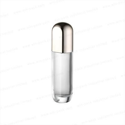 Luxury New Style Packaging for Unique Shape Glass Bottle with Gold Pump 40ml 100ml 120ml
