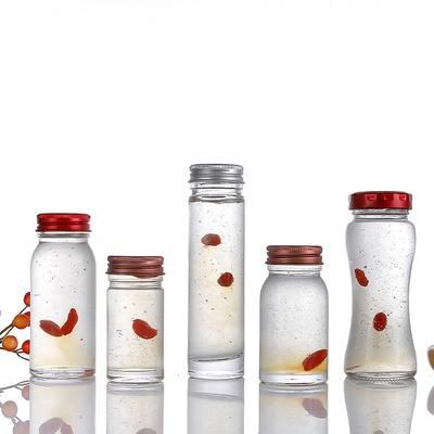 Wholesale Empty Clear Storage Glass Jam Jar for Food