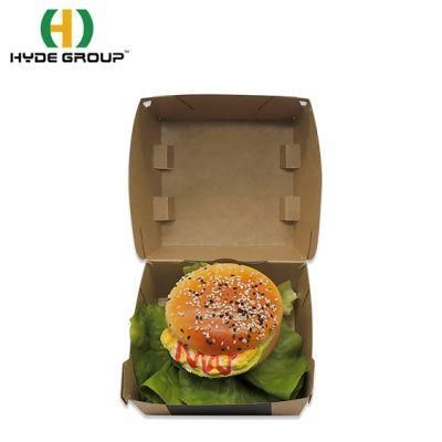 Burger Packing Burger Box Paper Burger with Fries Carboard Packing