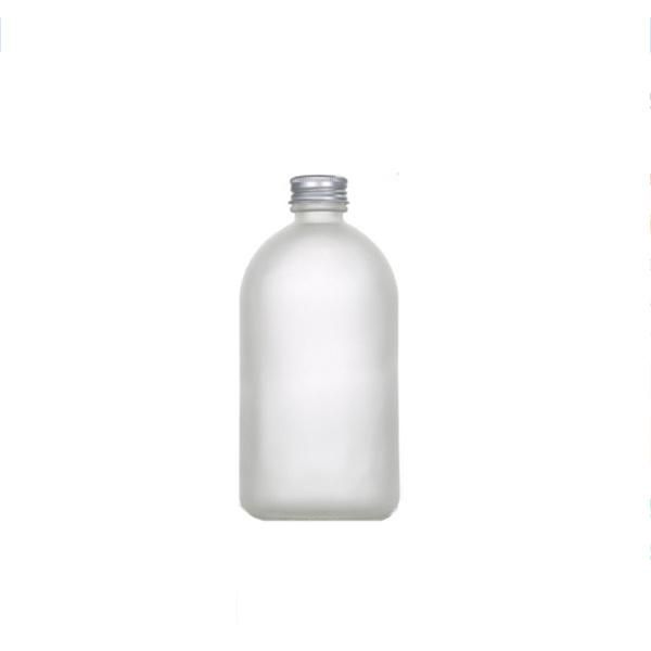 500 Ml Round Milk Tea Juice Beverage Glass Bottle with Screw Cap