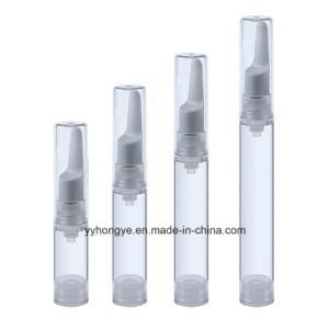 10ml Chinese Factory Fancy Eye Cream Airless Emulsion Bottle Airless Plastic as