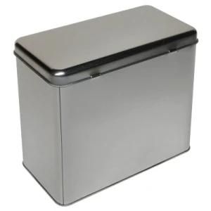 Detergent Powder Packing Tin with Hinged Lid