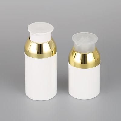 Free Sample Black Airless Plastic Bottle Cosmetic PP Bottle 30ml 50ml 80ml 100ml 120ml 150ml with Pump Lotion Cap