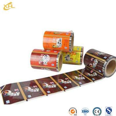 Xiaohuli Package China Bubble Waffle Packaging Factory Printing Food Bag Customized Design Stretch Film Roll for Candy Food Packaging