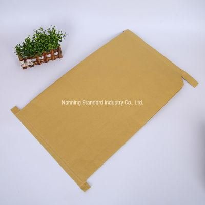 Kraft Paper Valve Bag Laminated PP Woven for Packing Cement Titanium Dioxide Clay