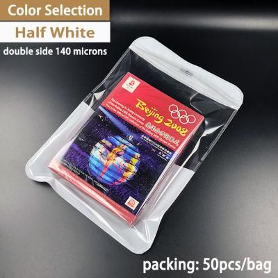 Full Colors Self-Sealing Bag Translucent Plastic Packaging Bag Zipper Bags