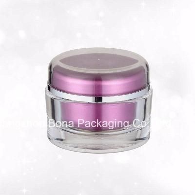 High Quality 60g Cosmetic Acrylic Plastic Jar for Facial Cream