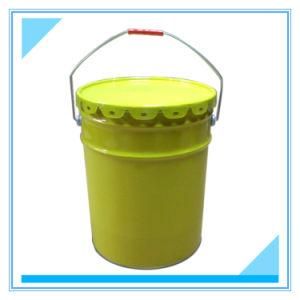 20liters Yellow Metallic Pail for Packaging Paint