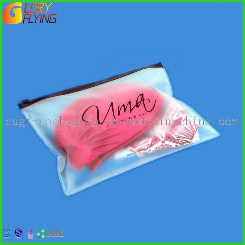 Frosted-Zip-Lock-Wet-Swimwear-PVC Zipper Bag