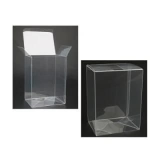 Customized Folding Transparent Clear PVC Pet Protector Case Plastic Clear Display Box