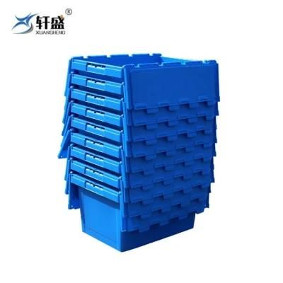 Heavy Duty PP Material Plastic Reusable Stackable Moving Plastic Stacking Boxes