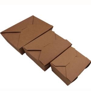 25oz/26oz/46oz/51oz/69oz/98oz Kraft Paper to Go Boxes