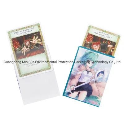 Plastic Bag Card Sleeves for Game Packing