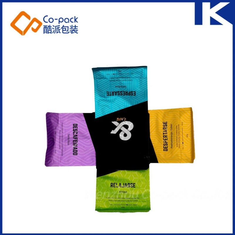 Kraft Paper Coffee Bean Valve Bags