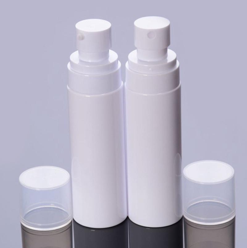 White Plastic Pet Cosmetic Packaging Spray Bottle (T2W80)