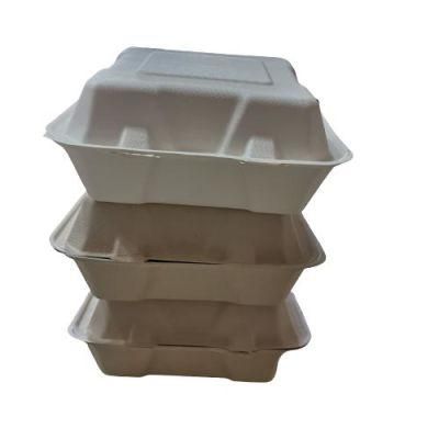 Eco Friendly Bagasse Disposable 3-Compartment Food Packaging 10 Inch