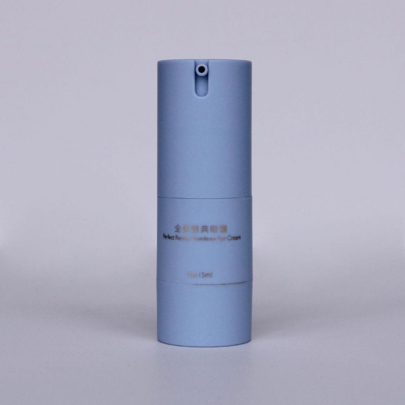 China OEM ODM 30ml 50ml High End Quality Customize Color Cosmetics Packaging Container Silk Screen Printing Gold Silver Airless Sprayer Bottle