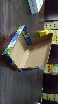 China Made High Quality Gift Packing Paper Box with Flower Patterns