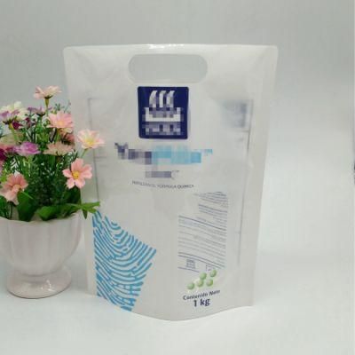 Ditital Printing 1kg Fertilizer Packing Bag Plastic Pouch Stand up Zipper Bag