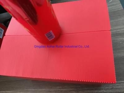 Red Collapsible PP Corrugated Plastic Box for Packing Beer