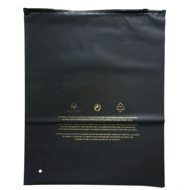 Zipper Bags Packaging Poly Bag for Clothing Custom Logo Plastic Bags