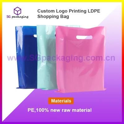 Custom Logo Printing LDPE Shopping Bag