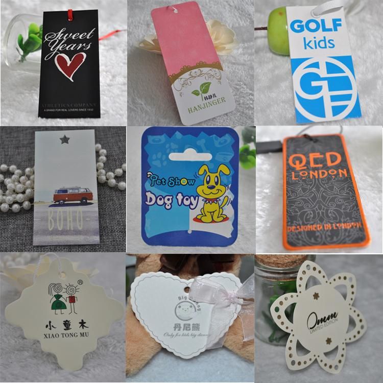 Personalized Printing Paper Swing Tag for Men′s Suits/T-Shirt/Jeans