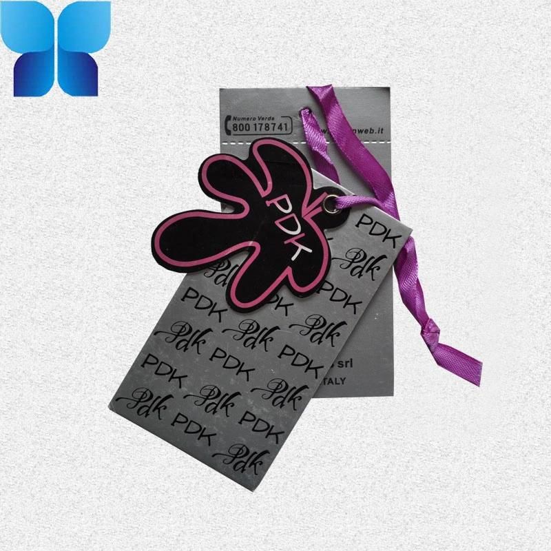 Low MOQ Paper Tag Used for New Design Clothing Fabric