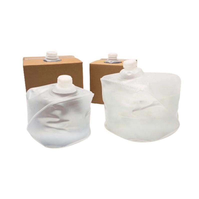 5L Foldable Flexible Plastic Medical Packaging Cubitainer for Ultrasound Gel