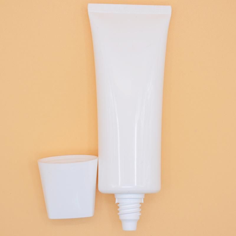 Sunscreen Lotion Tube Packaging Tube with Square Top Oval Cap