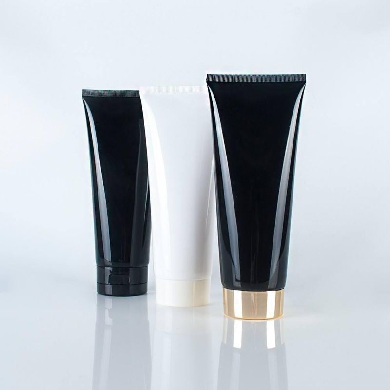 Empty Plastic Tube Flip Top Cap Face Wash Cream Soft Tubes Packaging for Cosmetics
