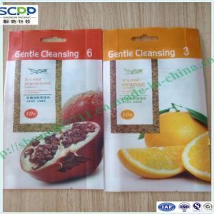 Zipper Sealing Wet Wipe Plastic Bags