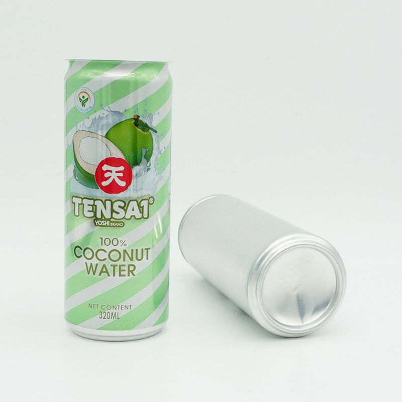 Sleek 330ml Aluminum Cans for Coconut Drinks