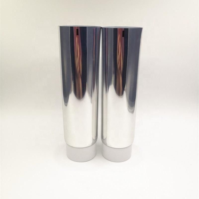 High Glossy Aluminium Plastic Cosmetic Tube Clear Tube with Lid